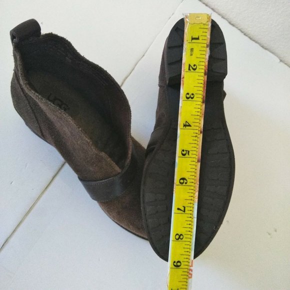 UGG Womens Wright Belted Ankle Booties Block Heel - Picture 13 of 16